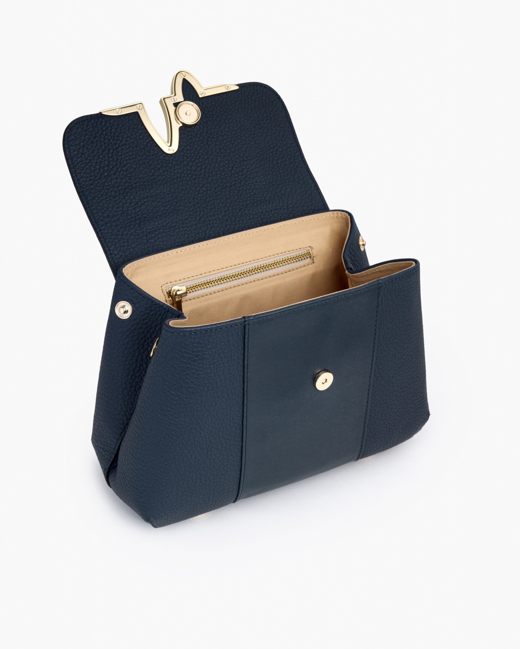 Sac de ville NIGI édition limité Minuit détail ouvert