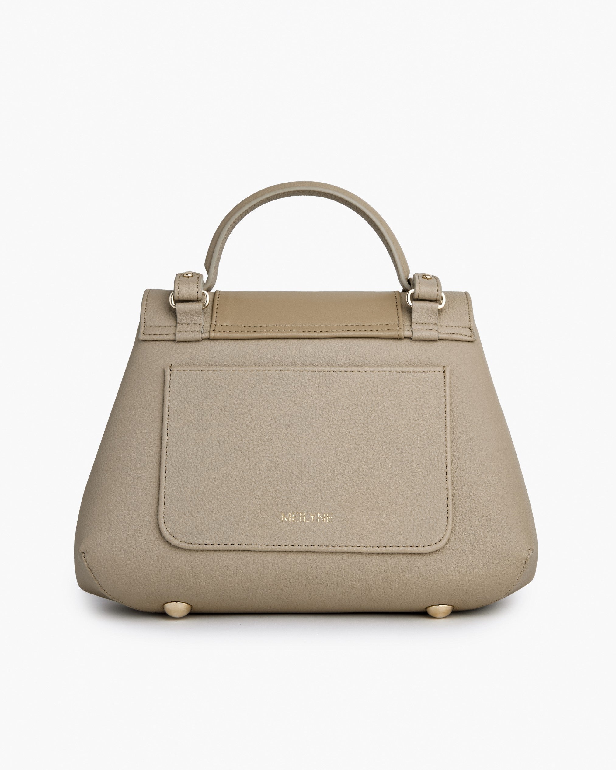 Sac de ville NIGI édition limitée brume vue dos sur fond blanc