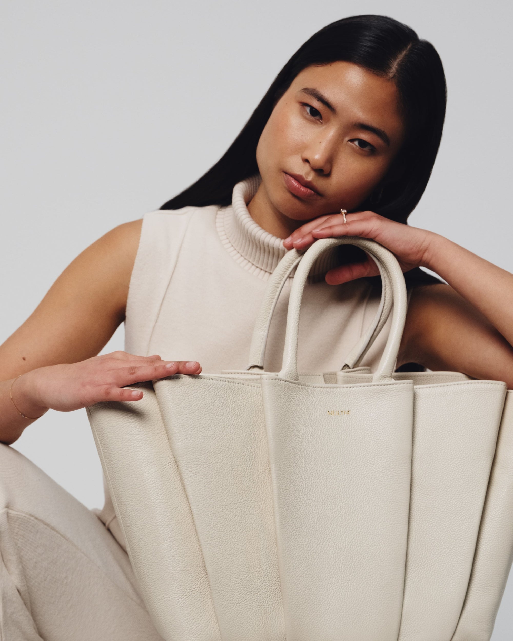 Sac Cabas Meilyne Crème