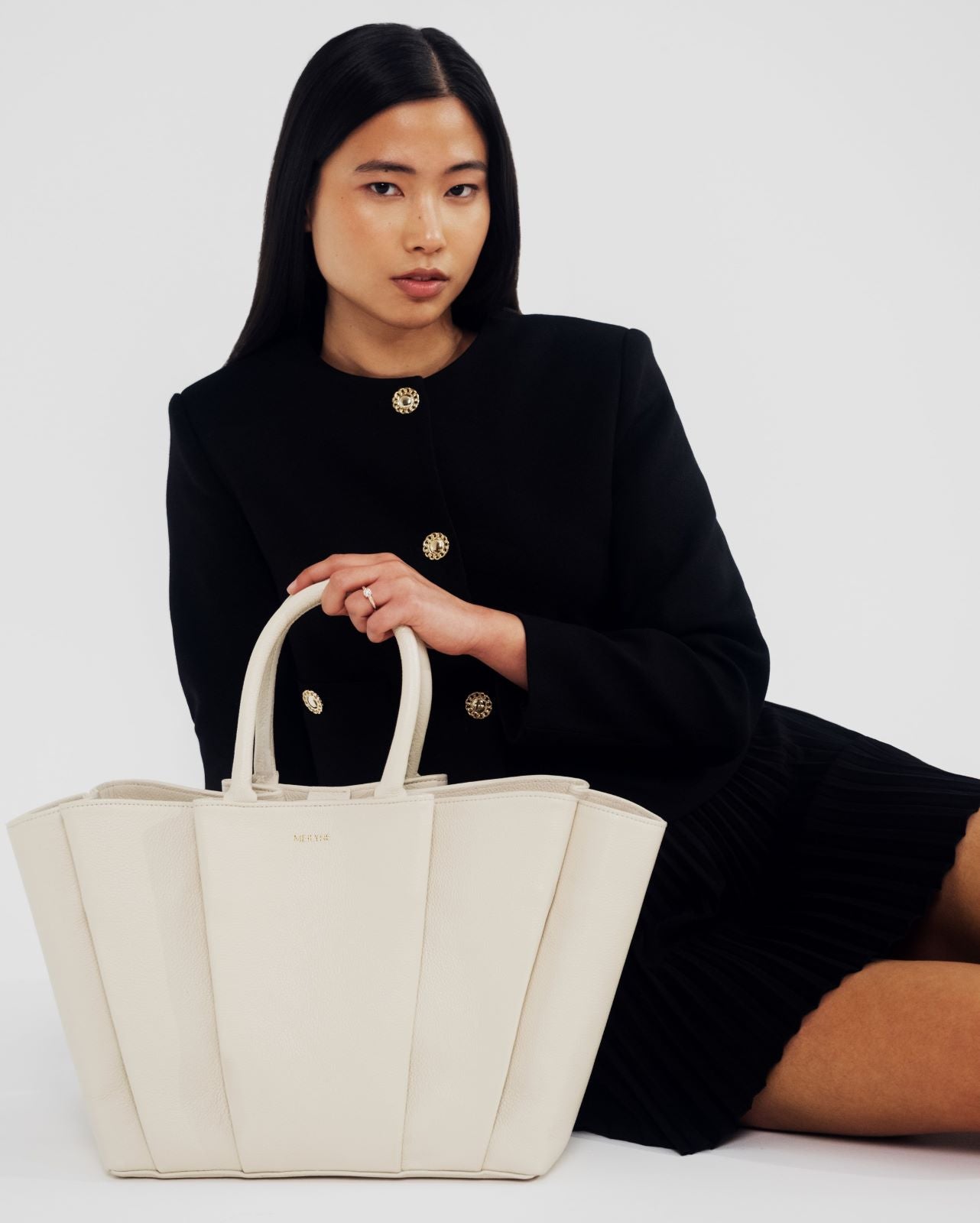 Sac Cabas Meilyne Crème