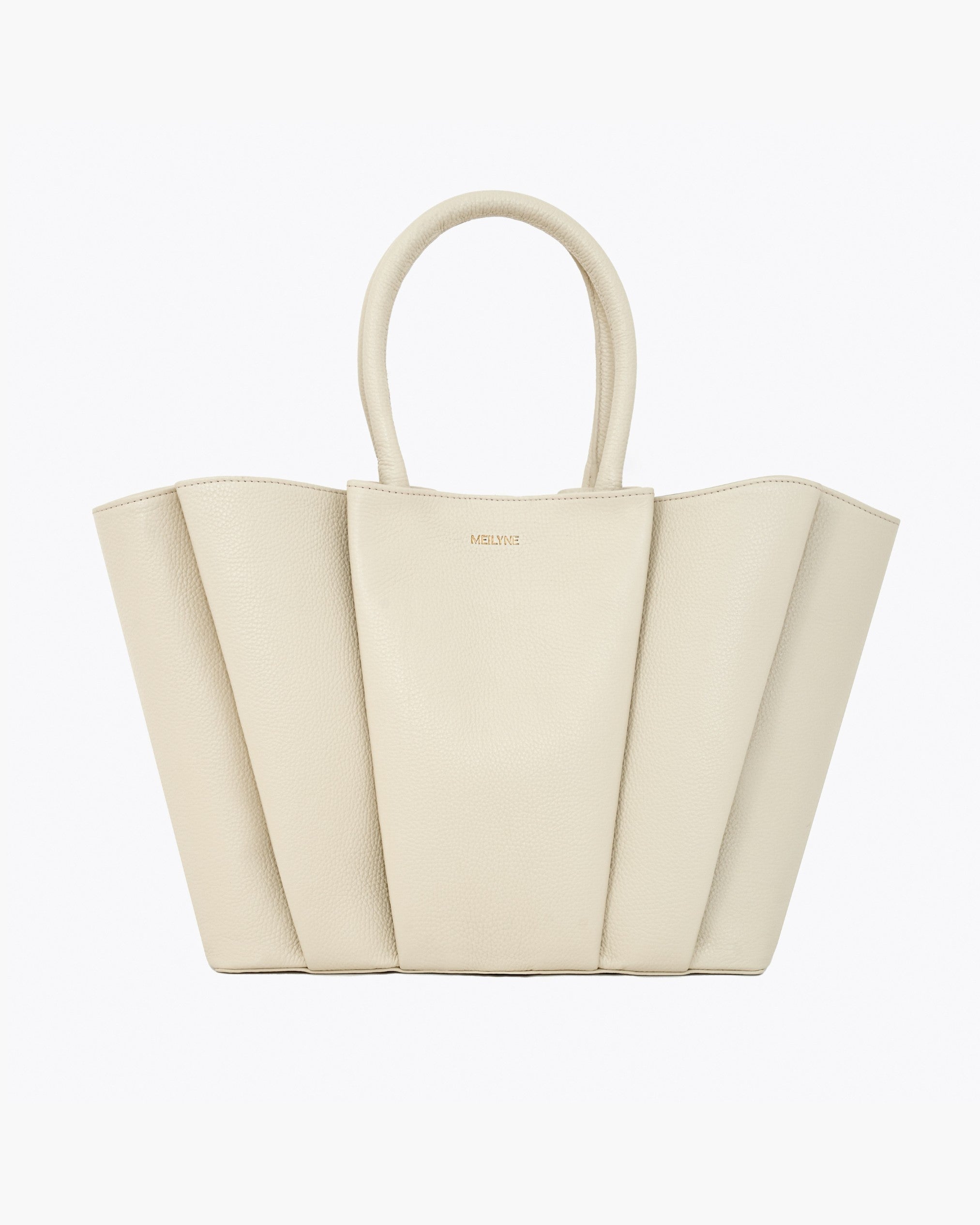 Sac cabas OZI Crème sur fond blanc