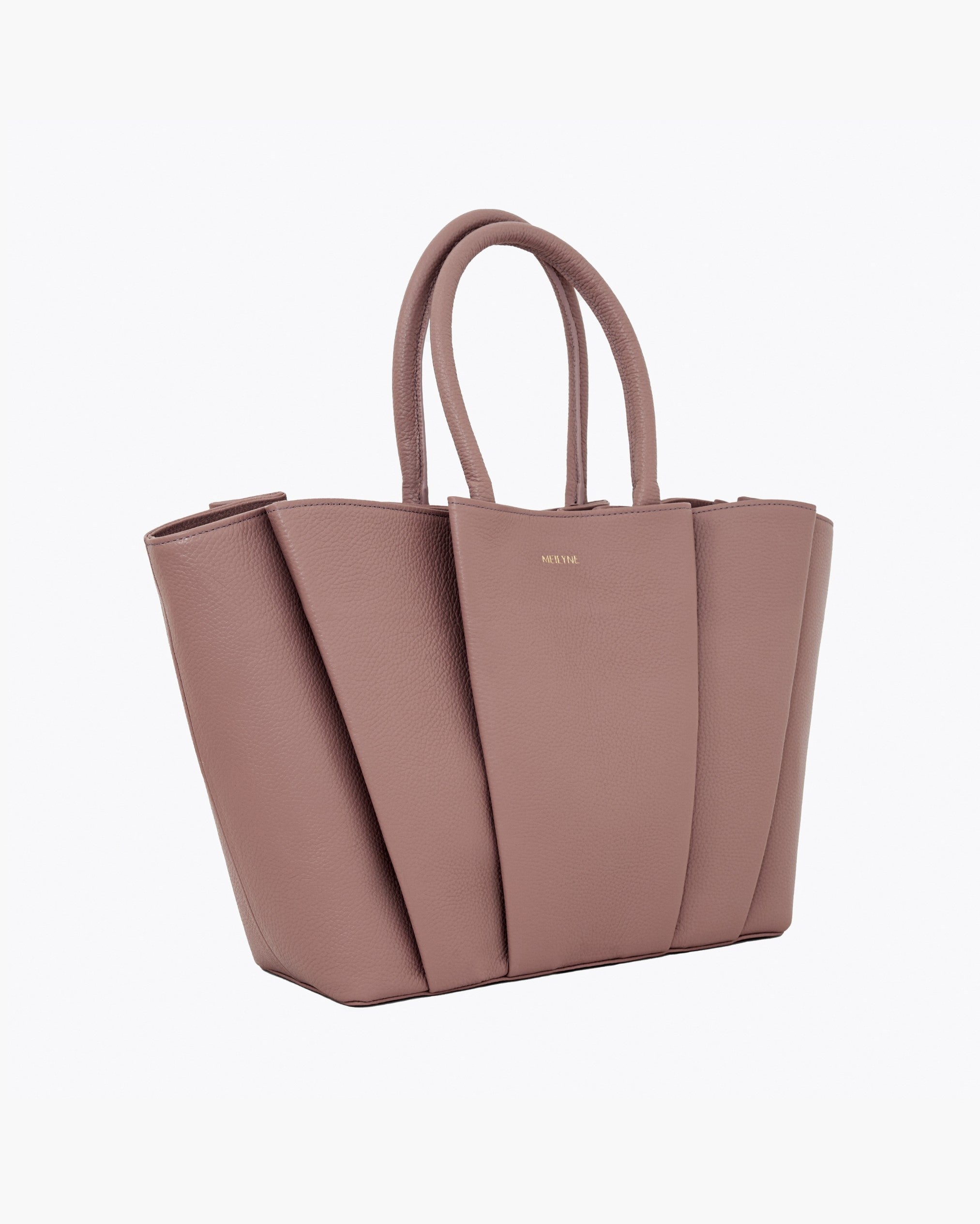 Sac cabas OZI Blush vue 3/4 sur fond blanc 