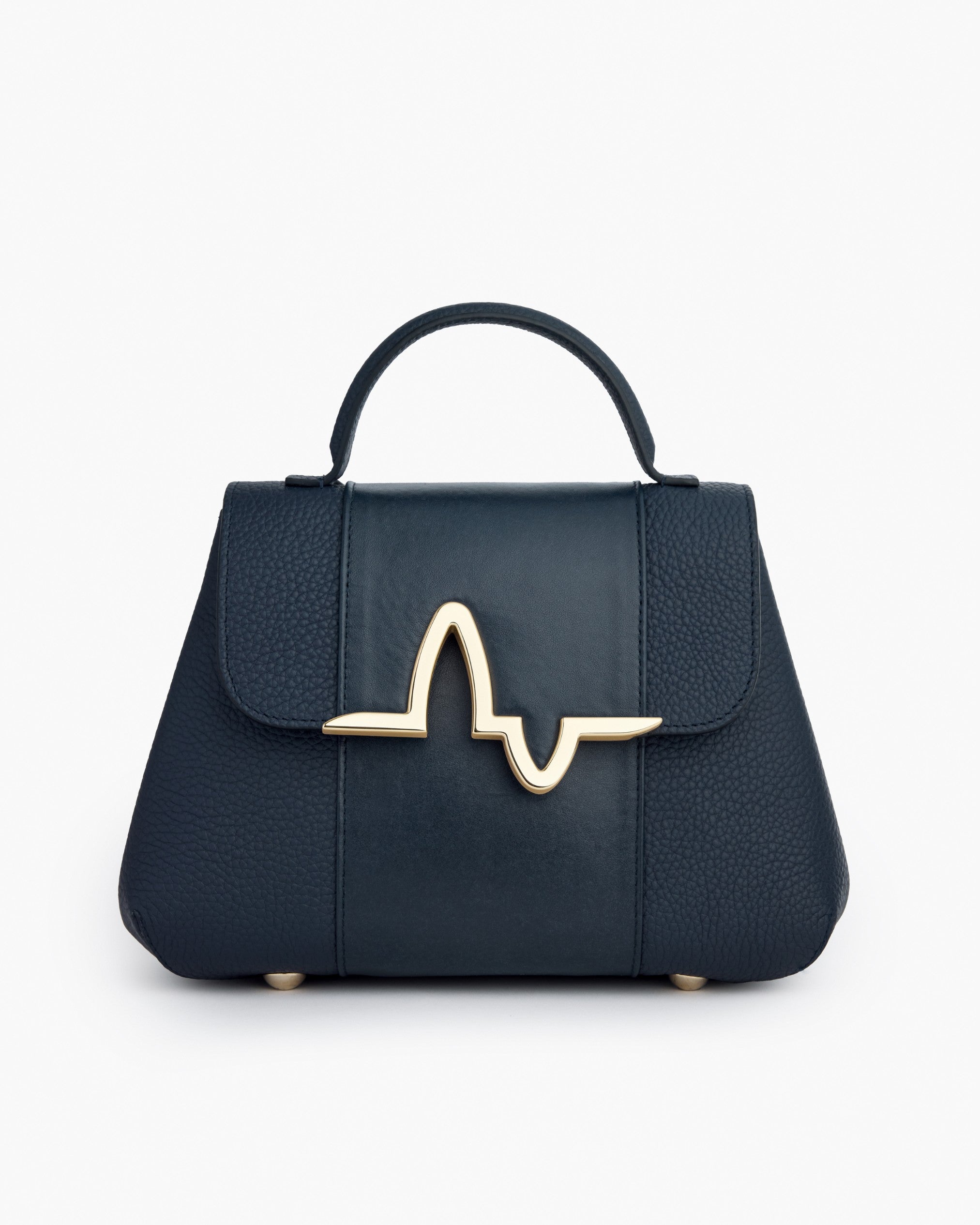 Sac de ville NIGI édition limité Minuit  vue face sur fond blanc 