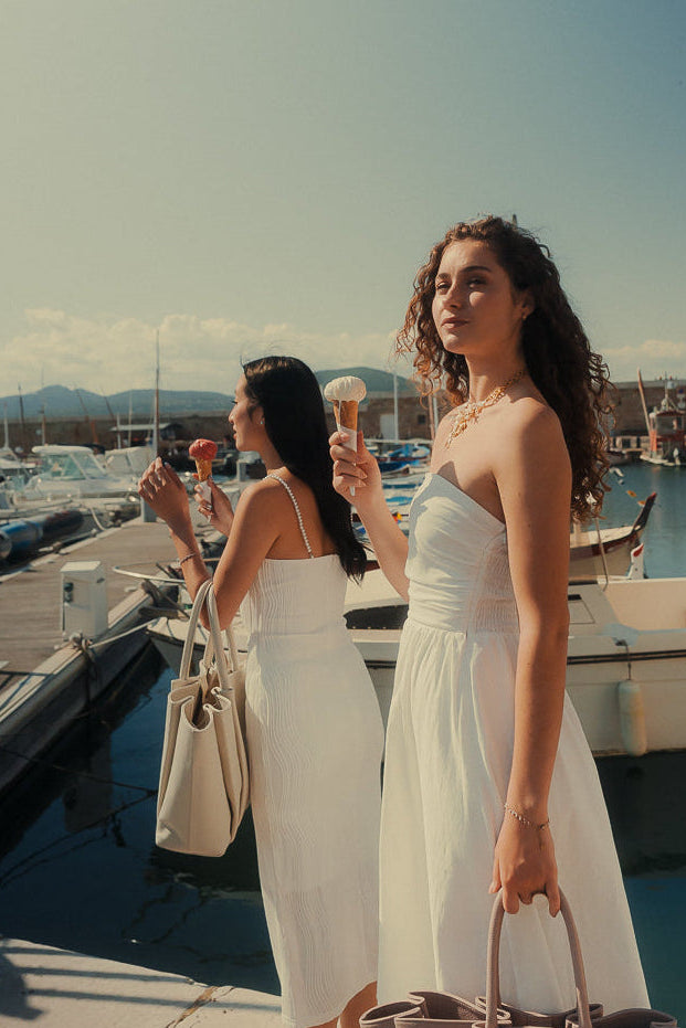 Photo backstage shoot Saint-Tropez