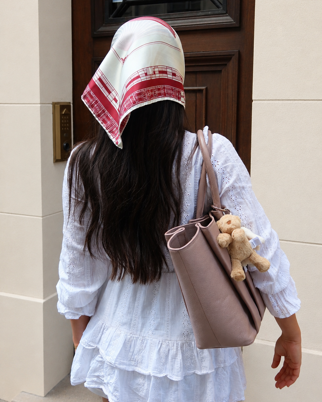 Zoe silk scarf