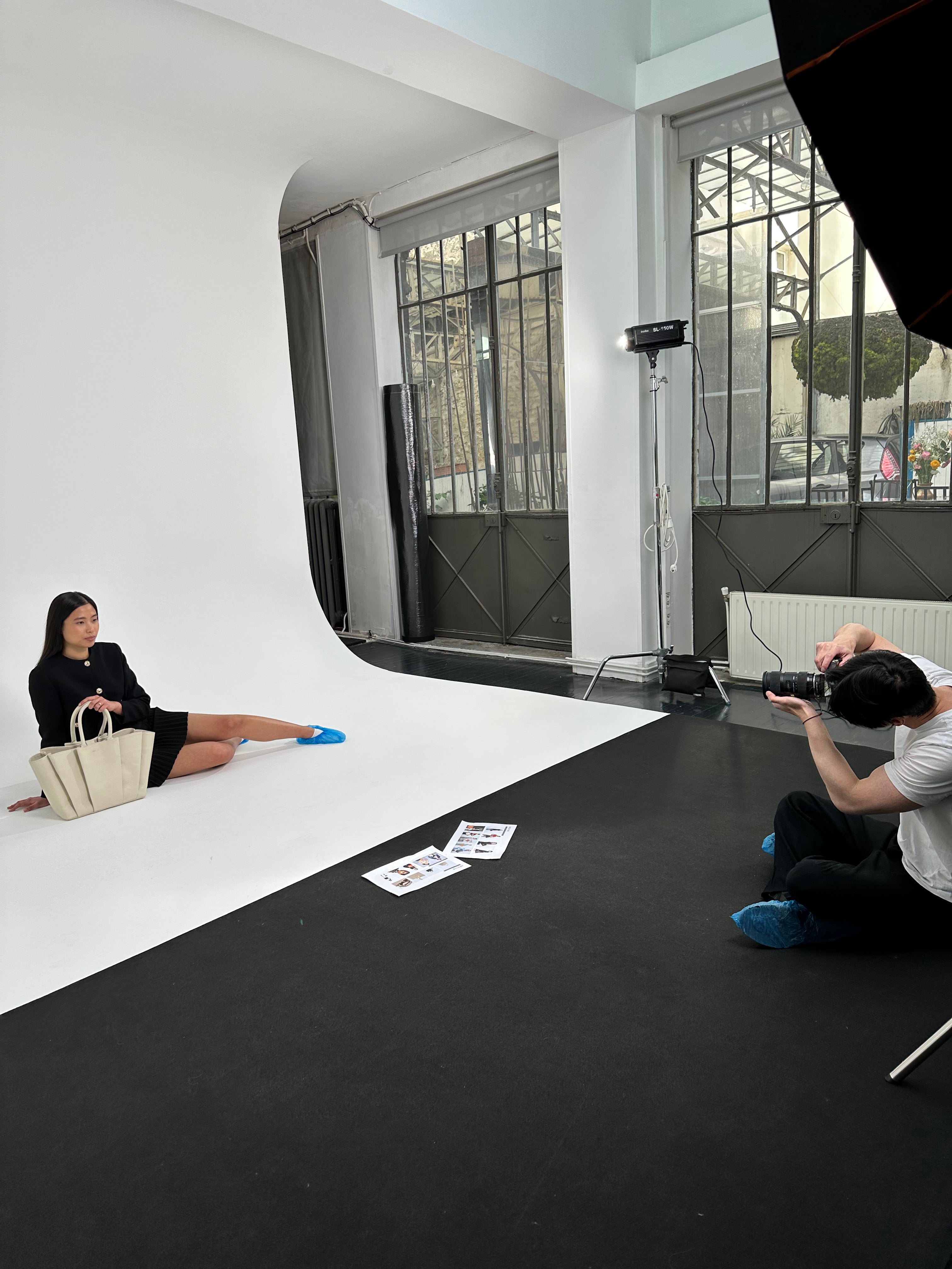 photo backstage shoot studio OZI