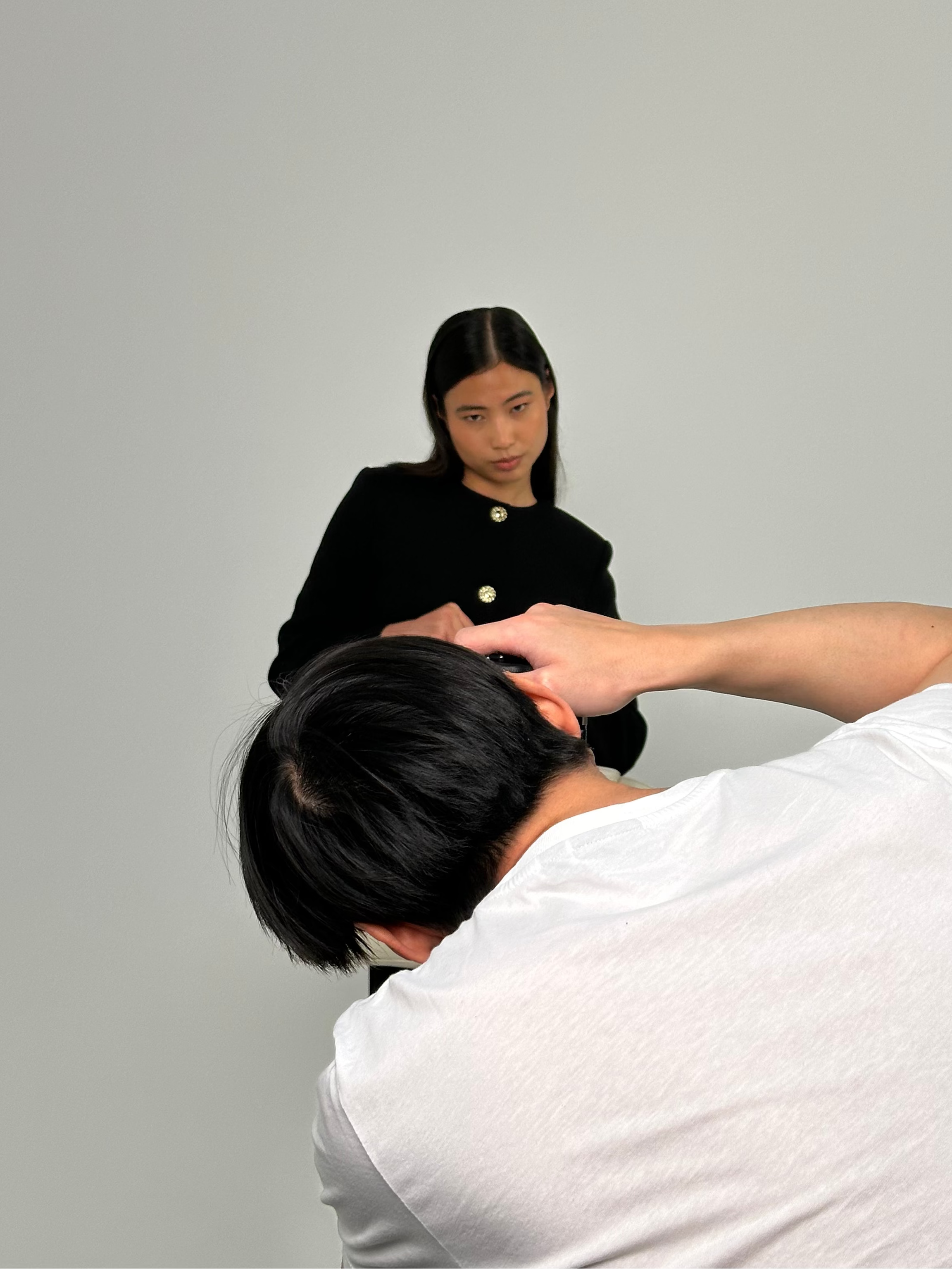 Photo backstage shoot studio OZI